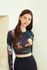 [Cielcoco] CLWT8078 Marimond, Eco-friendly Regen, Artwork Second Skin Top, Fisch im Forest_Black, Yoga Top, Yoga Hose, Sweatshirt, Sportswear, Indoor Wear _ Made in KOREA